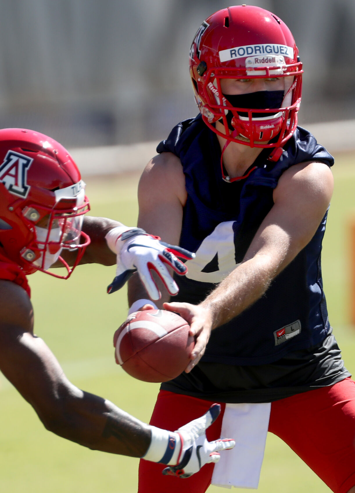 UA football day two